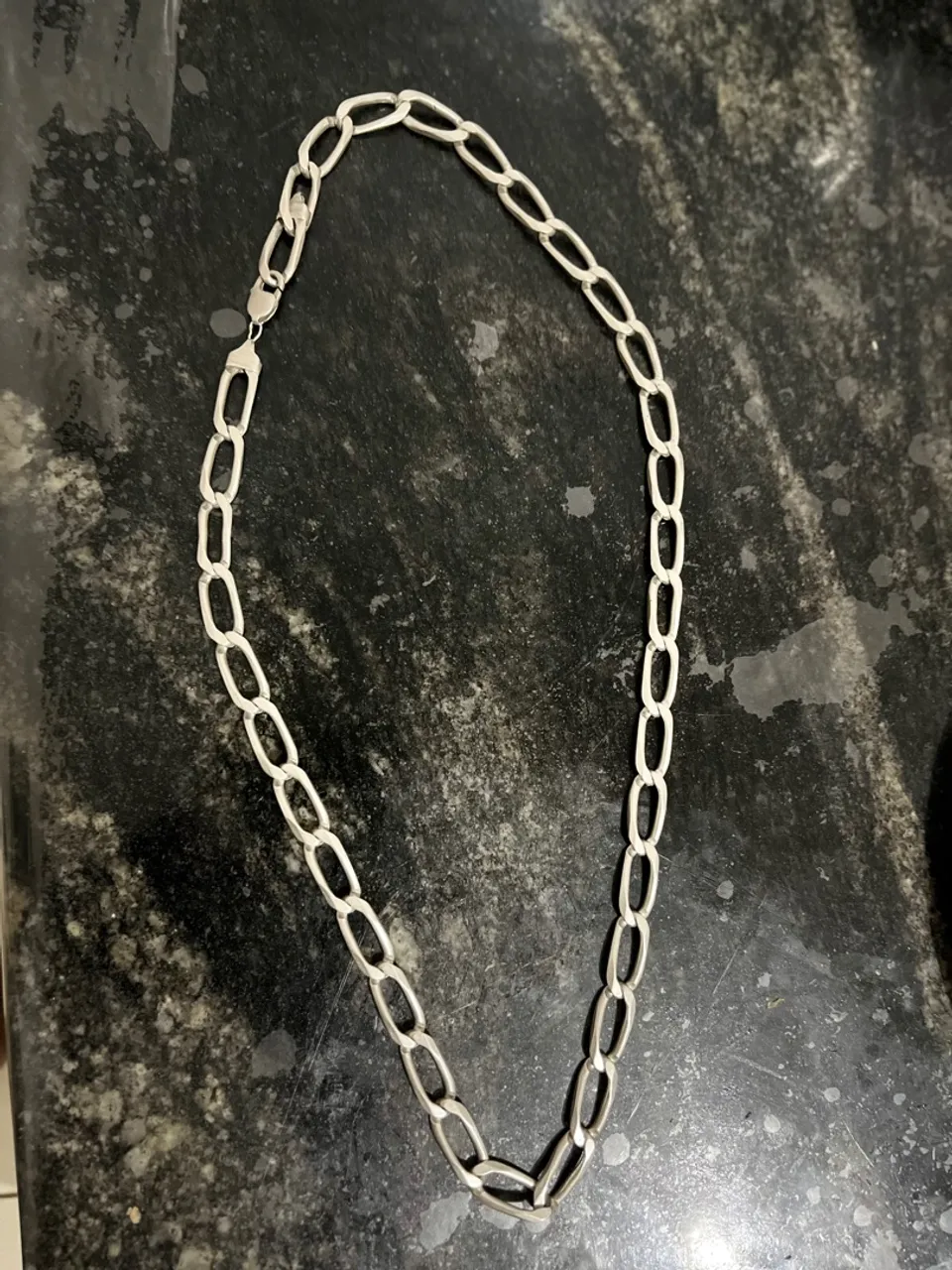 Cordão de prata 925 maciço