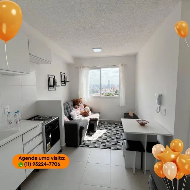 33 m² Mooca | 2 Dorms | Conceito Aberto !