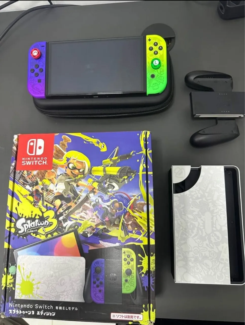 Nintendo Switch OLED Splatoon 3 Desbloqueado