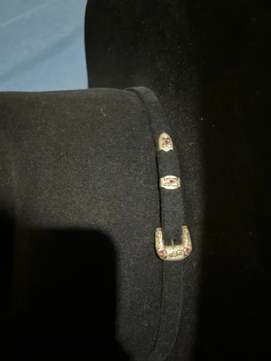 Chapéu Cowboy Preto - Stetson Cowboy Hat El Patron 30x Black - Foto 5