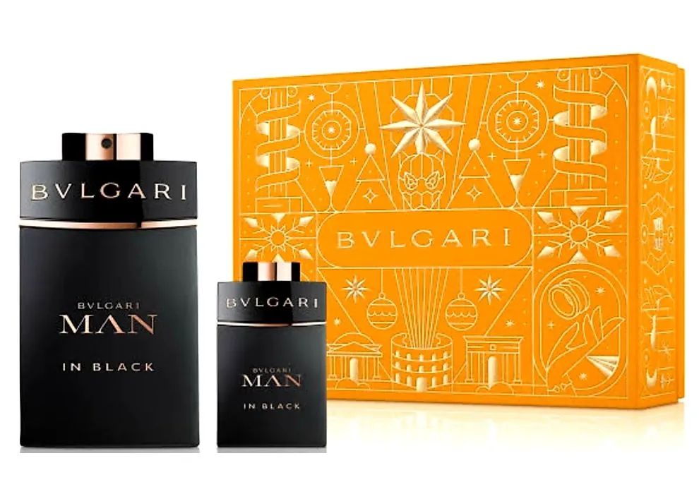 Perfume Bvlgari Man In Black 100ml + 15ml Kit