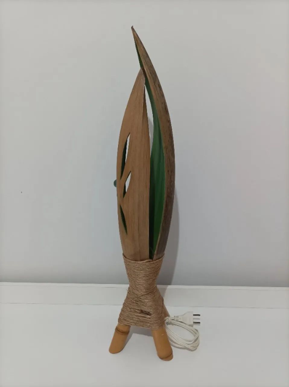 Abajur artesanal  - Foto 2