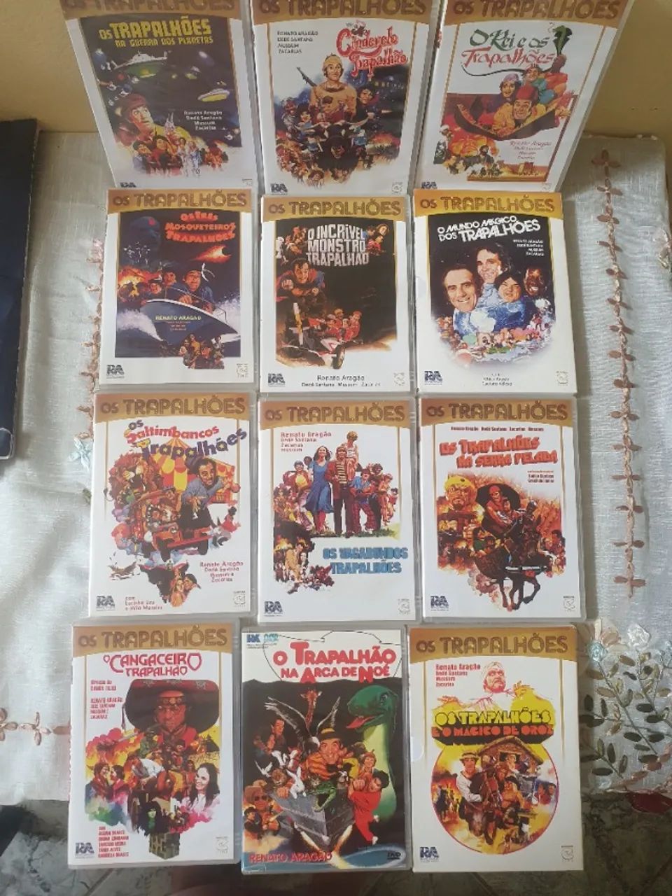 Coleção completa de DVDs dos Filmes dos Trapalhões Originais 42 volumes - Foto 3