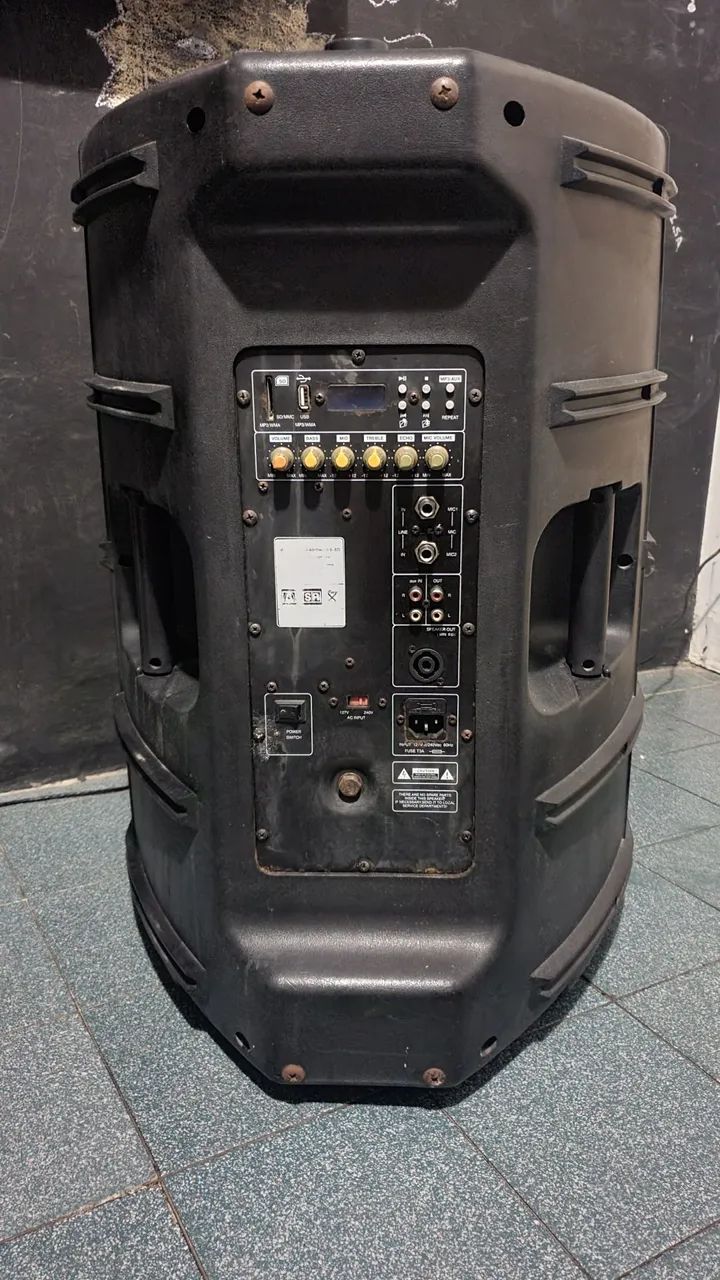 Caixa de som amplificada CSR 4000A 15 polegadas - Foto 4