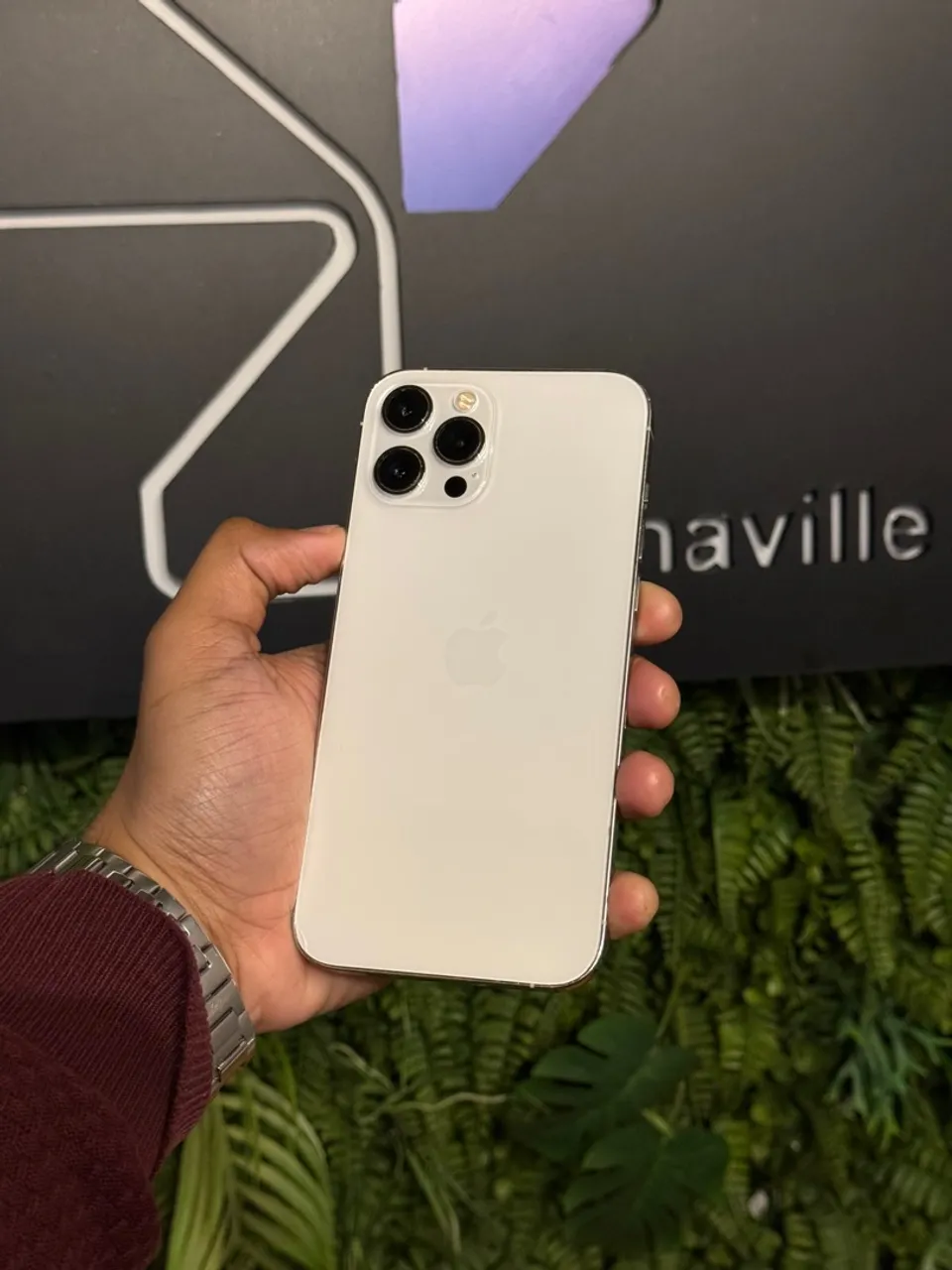 iPhone 12 Pro Max Branco 256Gb, Parcelo em até 18x, tenho loja física