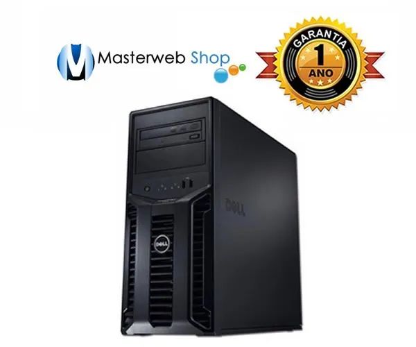 Servidor Dell T110 - 1x Quad - 8GB DDR3 - 1TB SATA