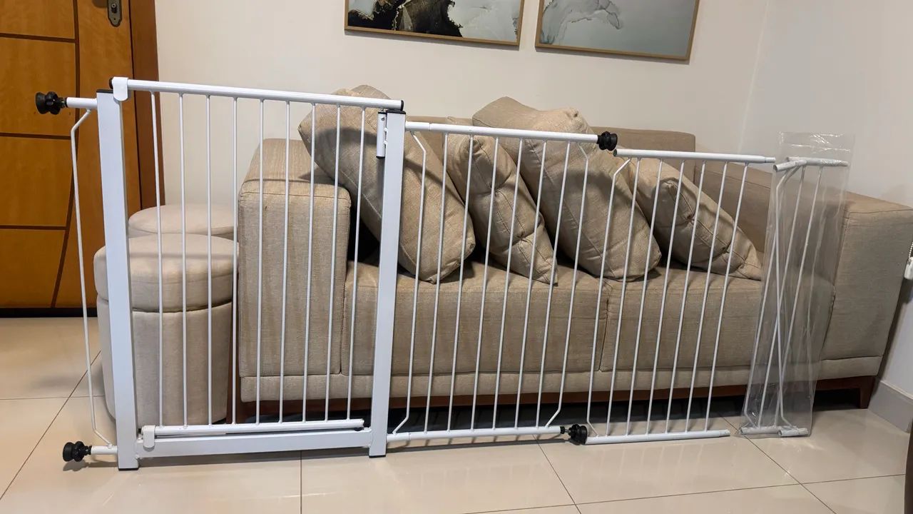 Portão pet - grade cachorro - 190cm