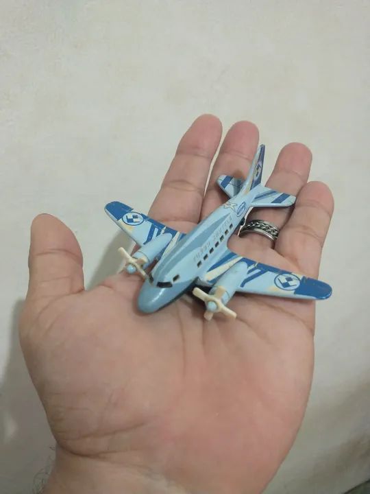 Miniatura Avião Turbo Shuttle Airline - Matchbox - 1/64 - LOOSE, Usado