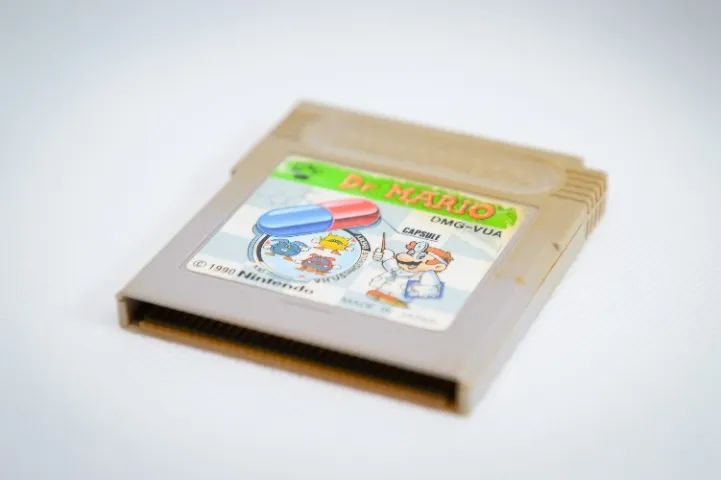 Dr. Mario | Game Boy Japonês DMG-VUA | Clássico Nintendo Puzzle Original - Foto 2