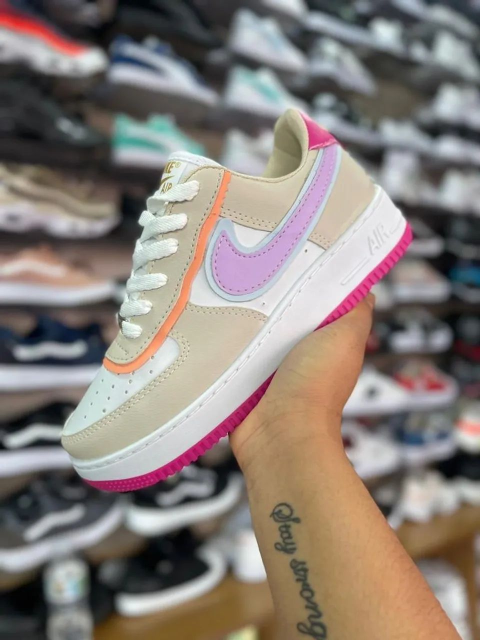 Tênis Nike Air Max 1 Marrom - Just Do It - Foto 4