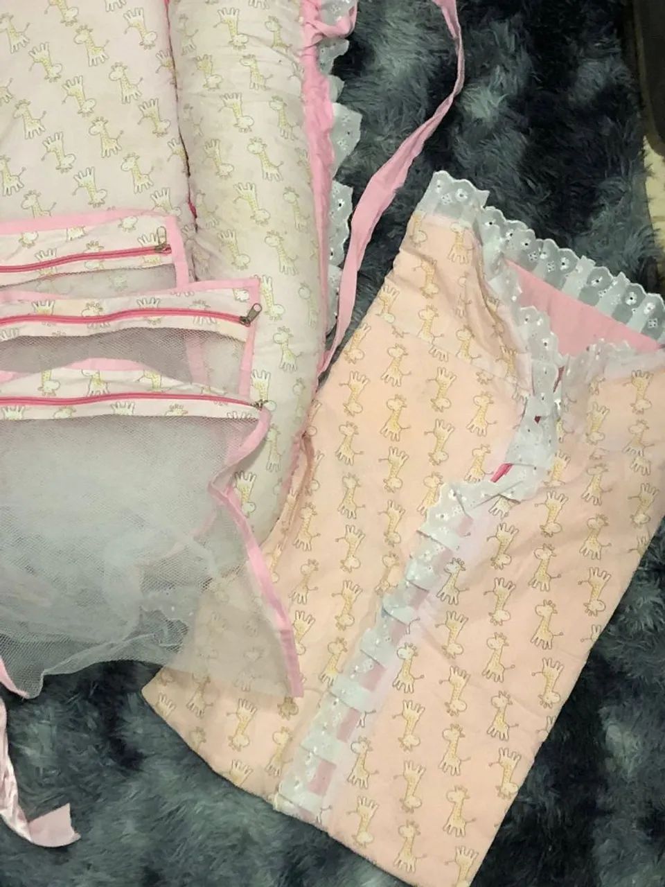 Berço Portátil para Bebê com ninho infantil GRATIS  - Foto 3