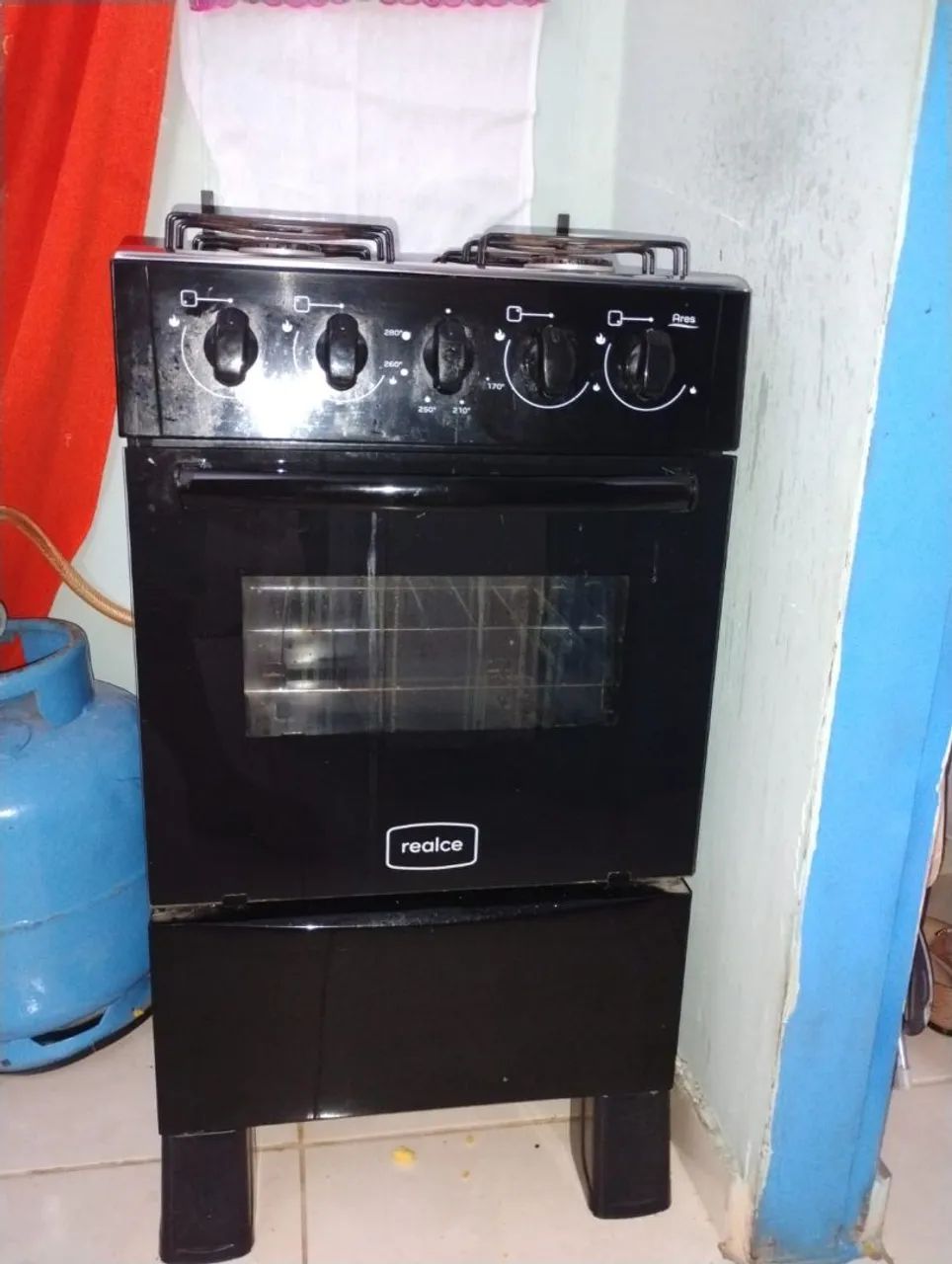 FOGÃO REALCE 4 BOCAS, SEMINOVO, SEM DEFEITO NENHUM, VALOR NEGOCIÁVEL  - Foto 4