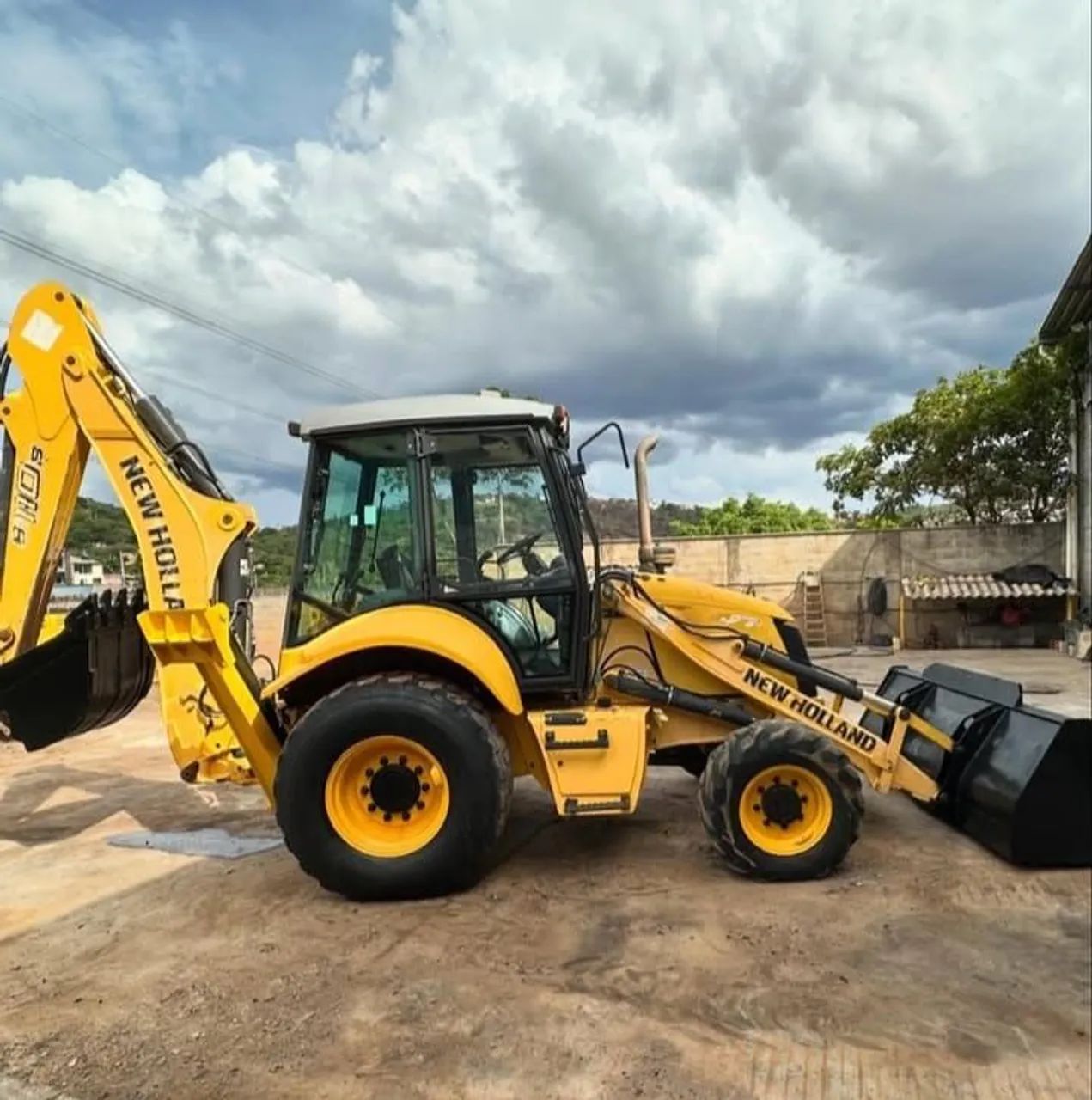 Retroescavadeira New Holland B110B ano 2021 - Foto 3