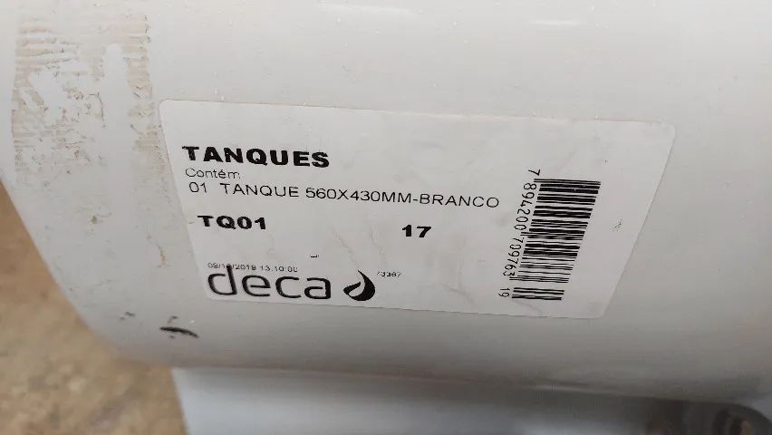 OPORTUNIDADE: Tanques DECA TQ01 seminovos