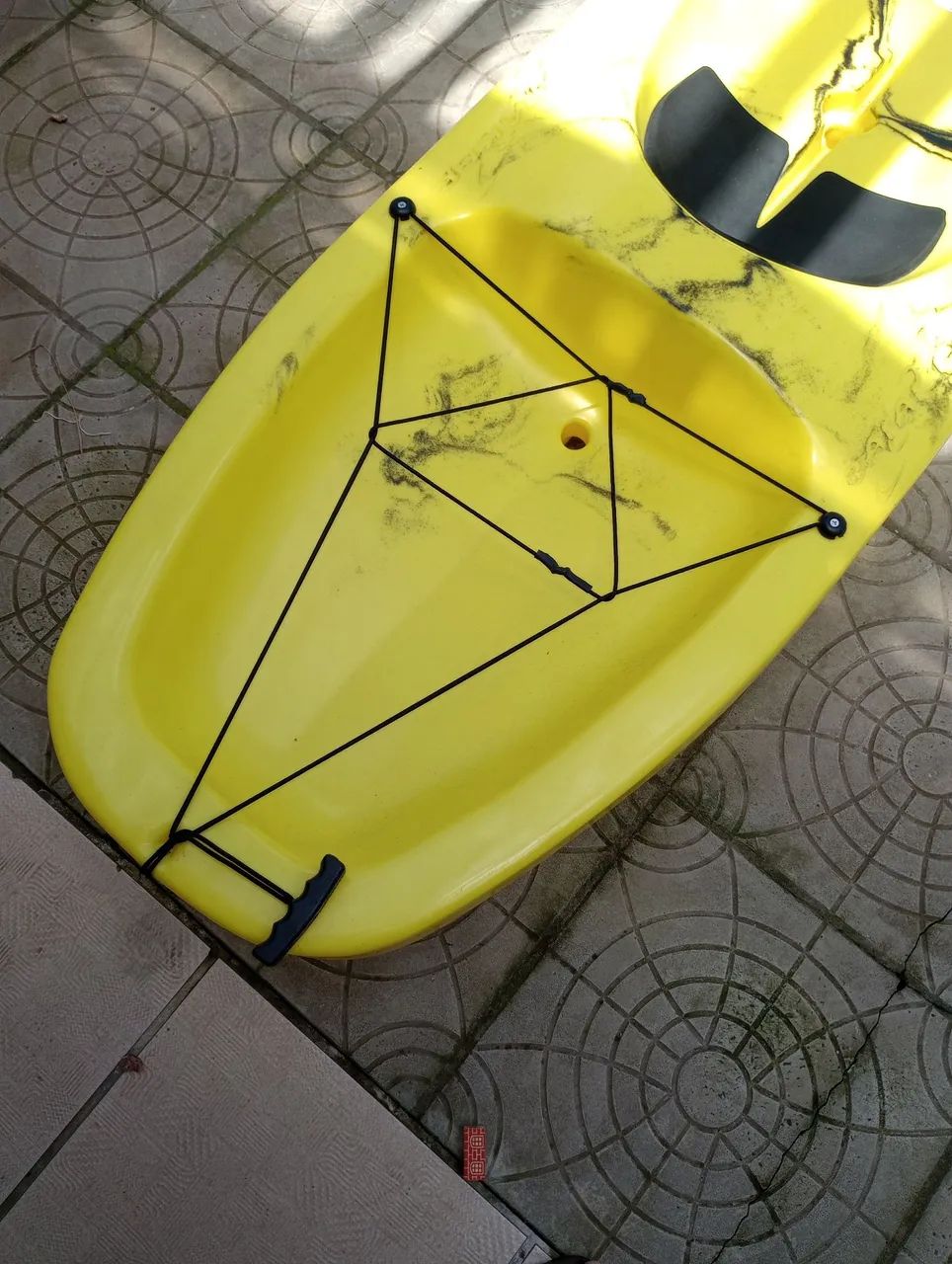 Caiaque estanque Pinguim c/ remo e colete salva vidas - Foto 5