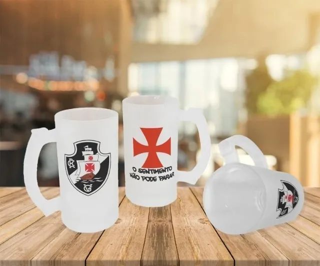 caneca de chopp jateada personalizada  - Foto 4