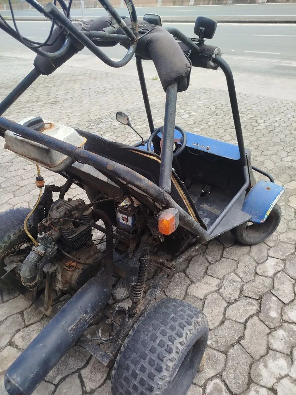 Mini Buggy Motor 200cc com marcha - Foto 5
