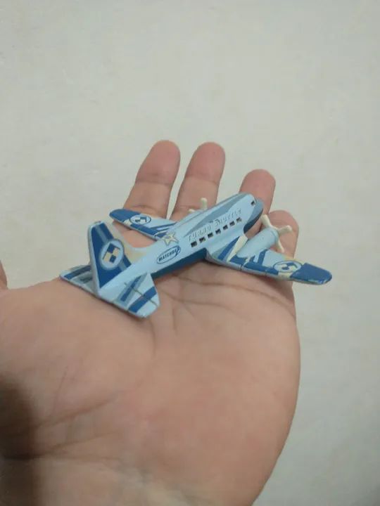 Miniatura Avião Turbo Shuttle Airline - Matchbox - 1/64 - LOOSE, Usado - Foto 4