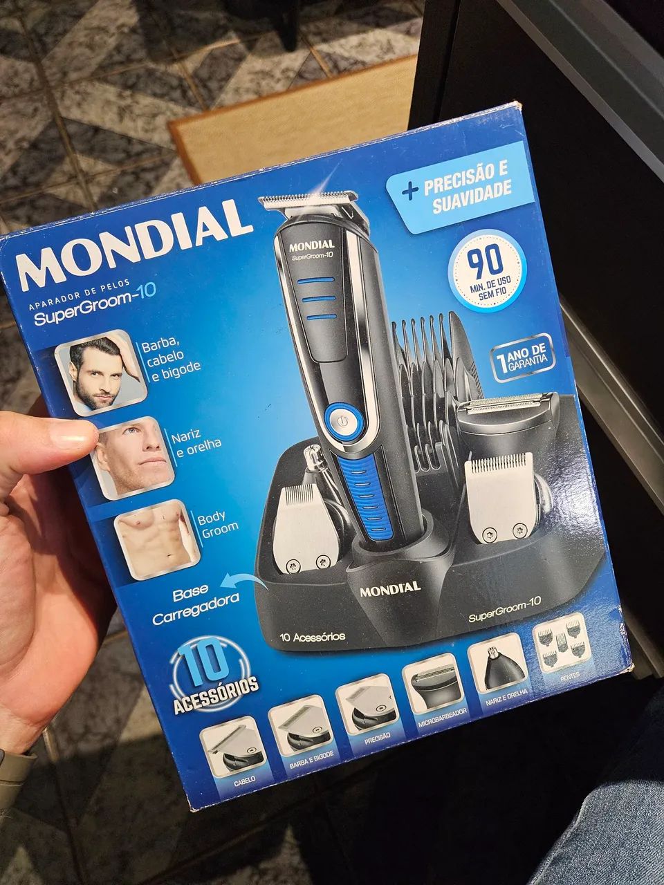 Aparador de pelos Mondial BG-03 Super Groom 10 em 1 - Foto 5
