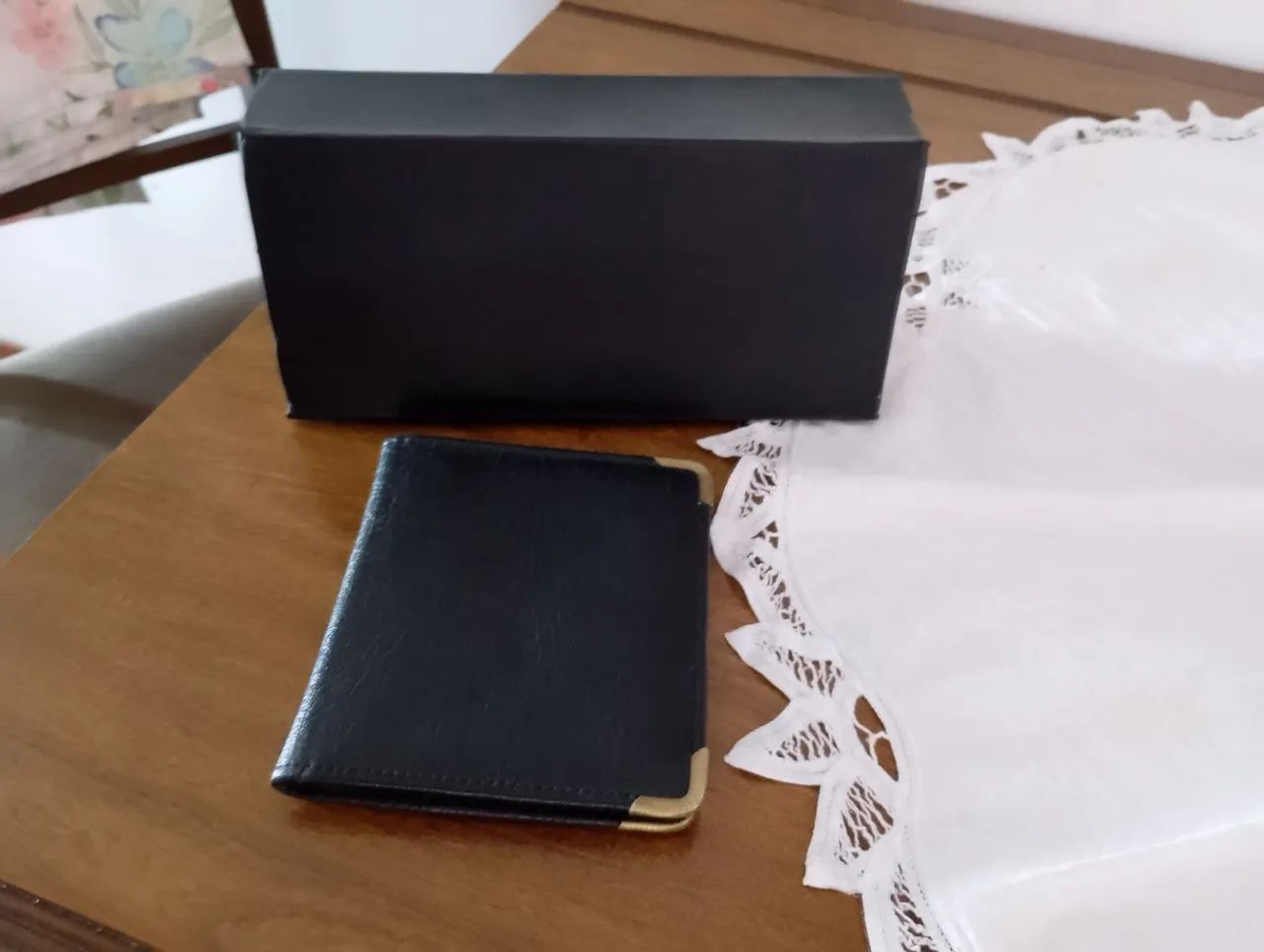 Caixa de papelão para guardar objetos, organizador de documentos e porta cartão - Foto 4