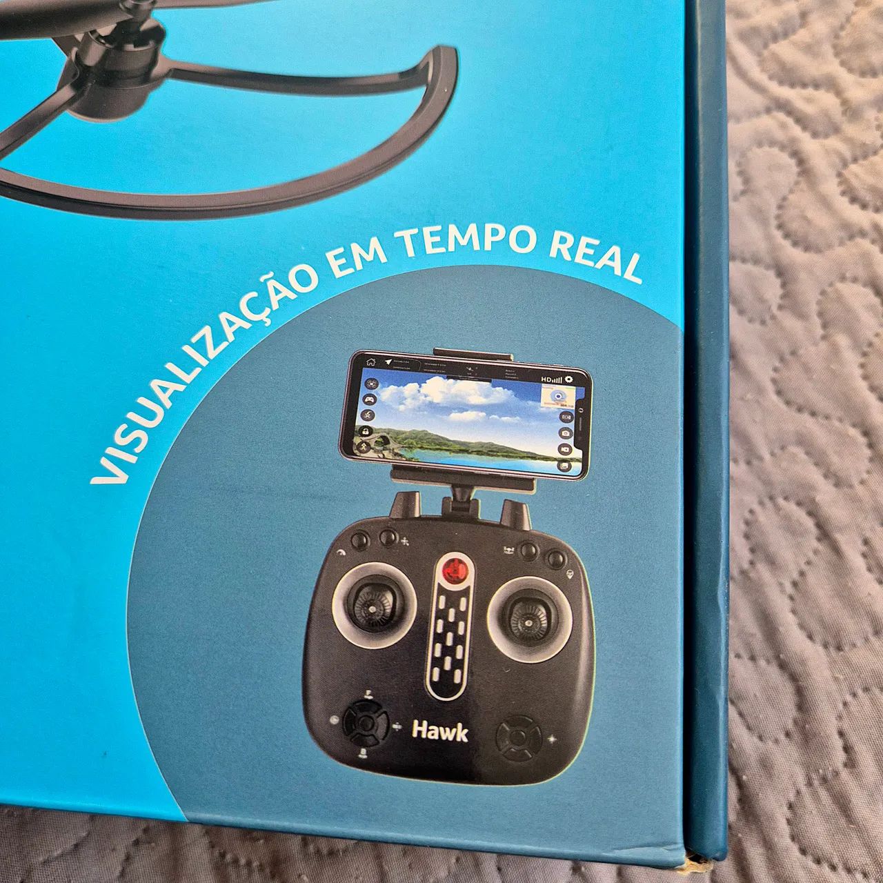 [imperdível!!!] - multilaser drone hawk es257 - nunca usado! - Foto 3