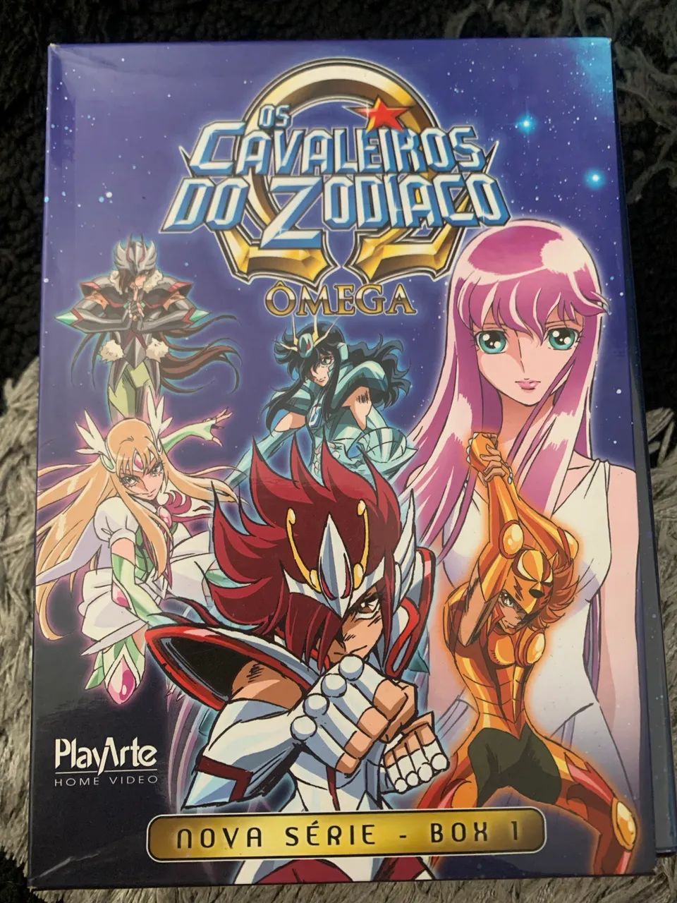 Box Cavaleiros do Zodíaco Ômega