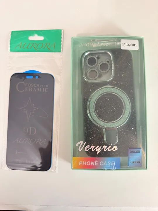 Capa + película cerâmica iPhone 16 pro  - Foto 2