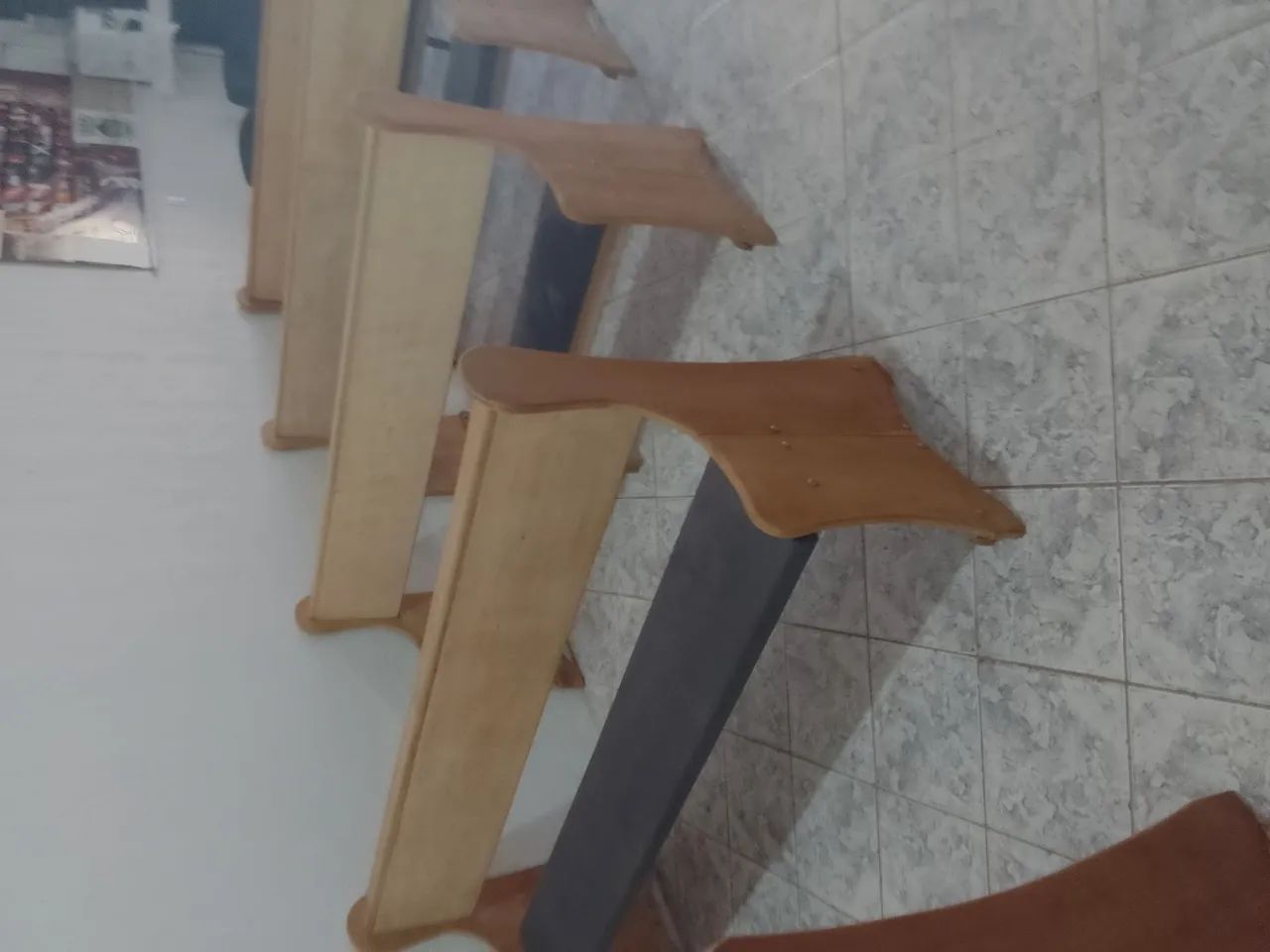 Bancos madeira  - Foto 5