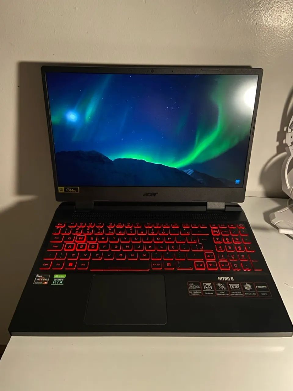 Notebook Acer Nitro 5 | Ryzen 7 | RTX 3050 | 144hz | SSD 512GB
