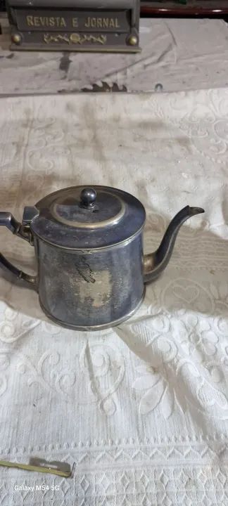 Chaleira em plata antiguidade  - Foto 2