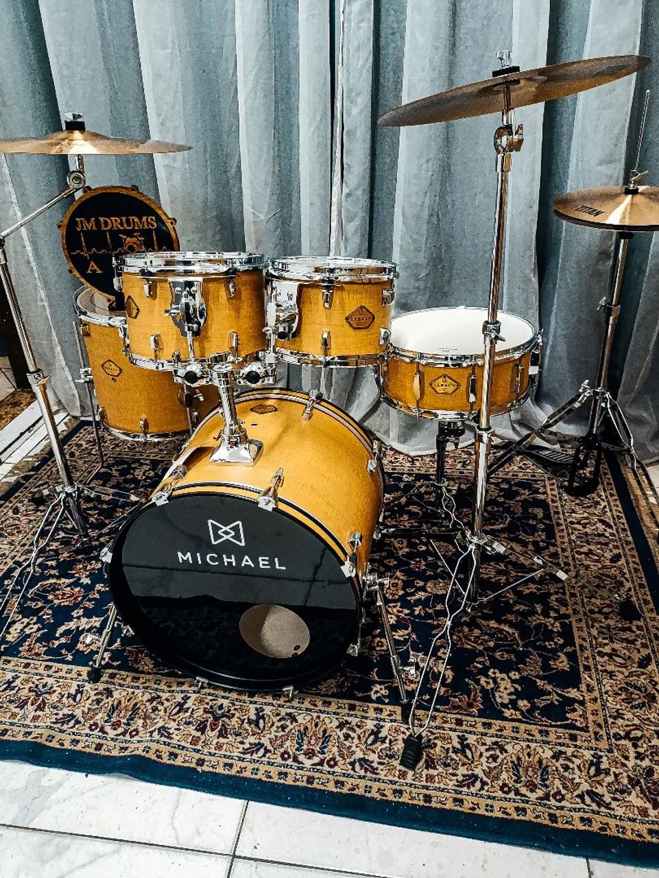 Bateria Acústica Michael Legacy fusion shellpack  - Foto 4