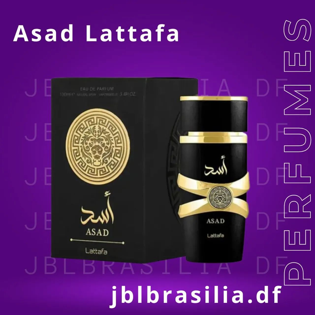 Asad Lattafa Eau de Parfum 100 ml
