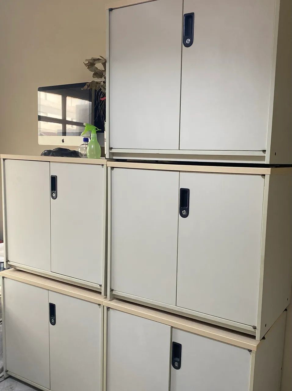 ARMÁRIOS TEPERMAN baixos com 2 portas e 2 prateleiras - Foto 4