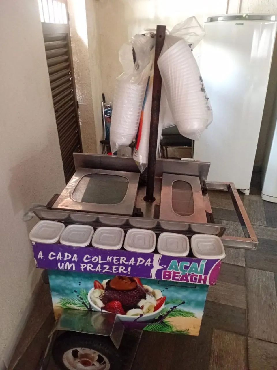 Carrinho de Açaí Completo -  Sua Própria Sorveteria!