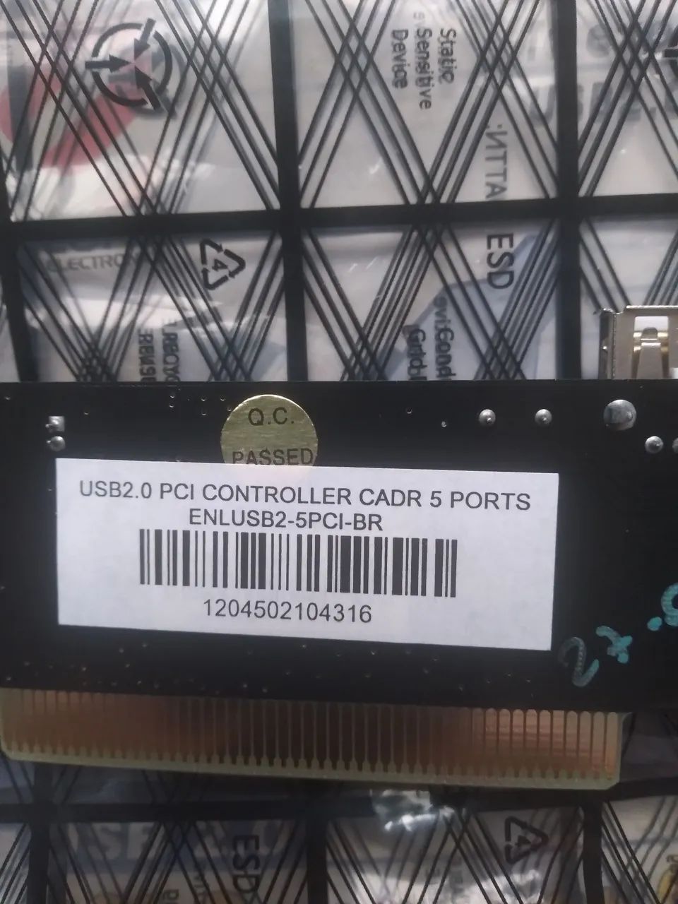 Placa Controladora PCI USB 2.0 - Encore - Foto 2