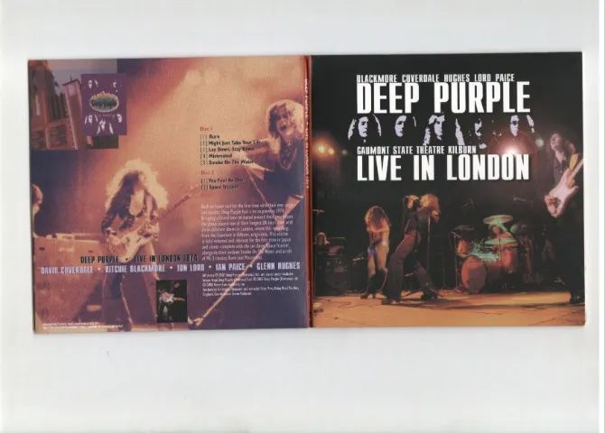 DEEP PURPLE LOTE CD DVD+AO VIVO EM LONDRES DUPLO . - Foto 6