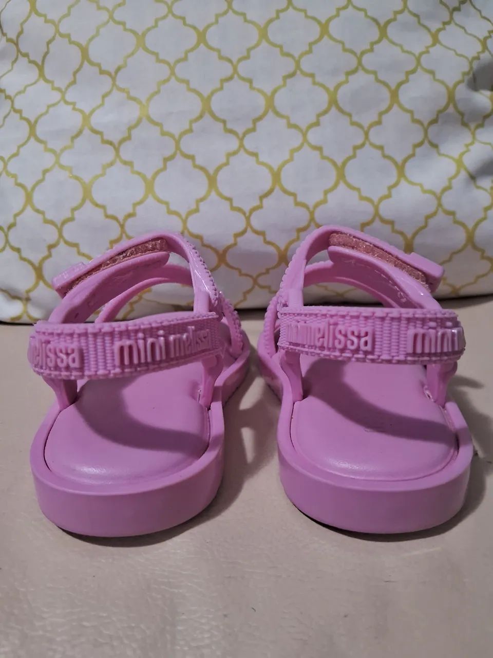 Sandália mini melissa rosa - Foto 2