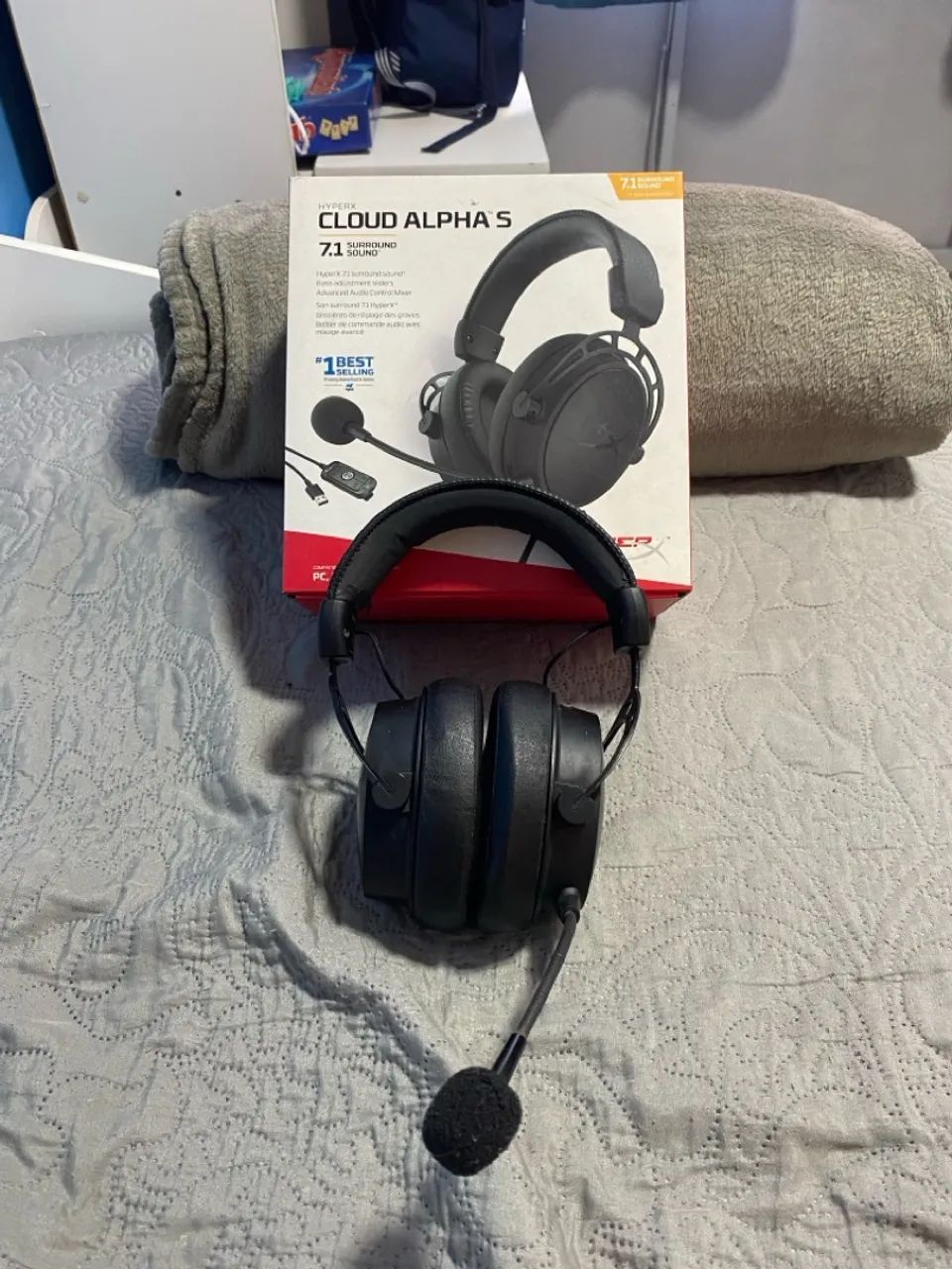 Headset Gamer HyperX Cloud Alpha S 7.1 Surround - Foto 3