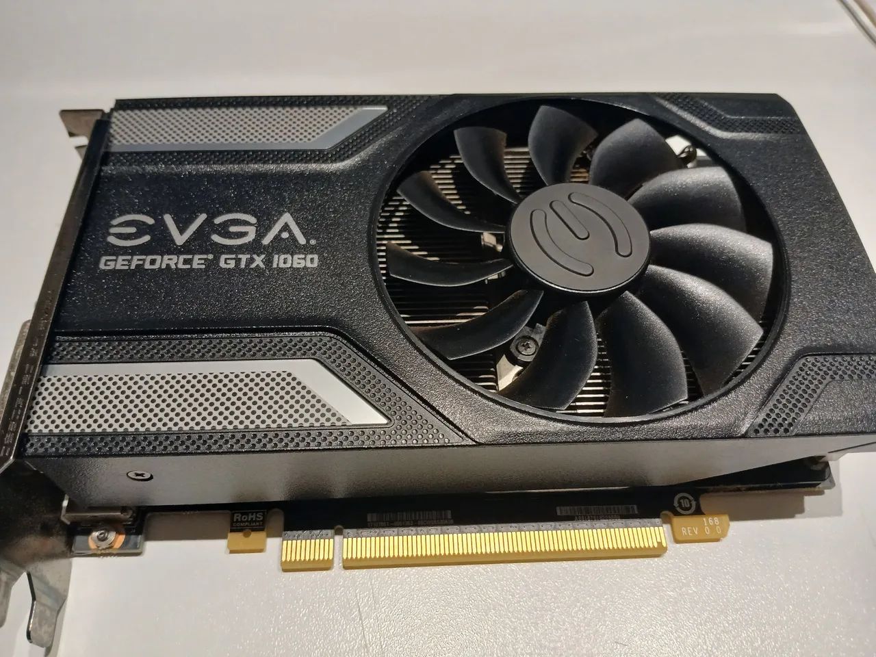 Placa de Vídeo EVGA GeForce GTX 1060 3GB