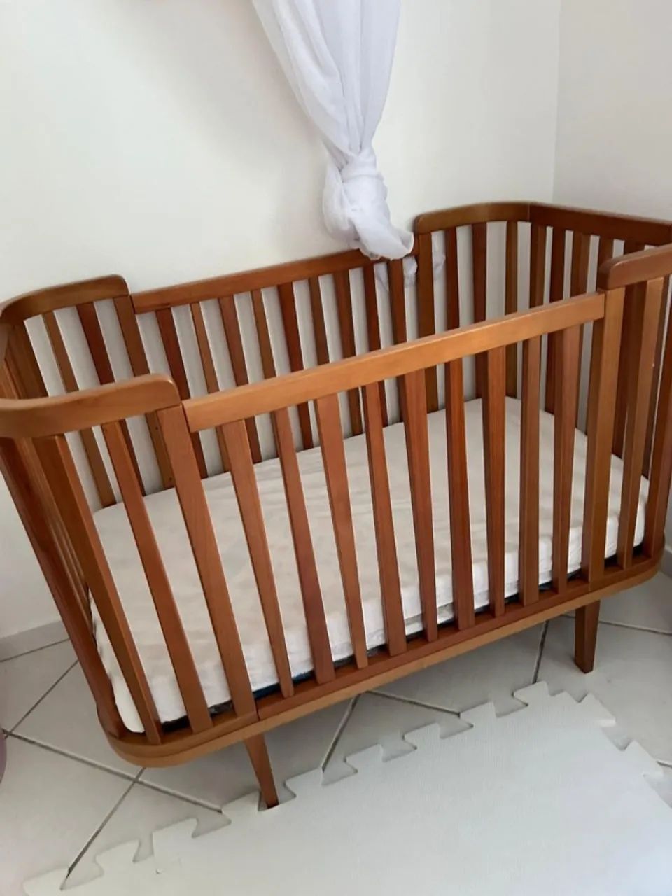 berço maravilhoso de madeira - Foto 4