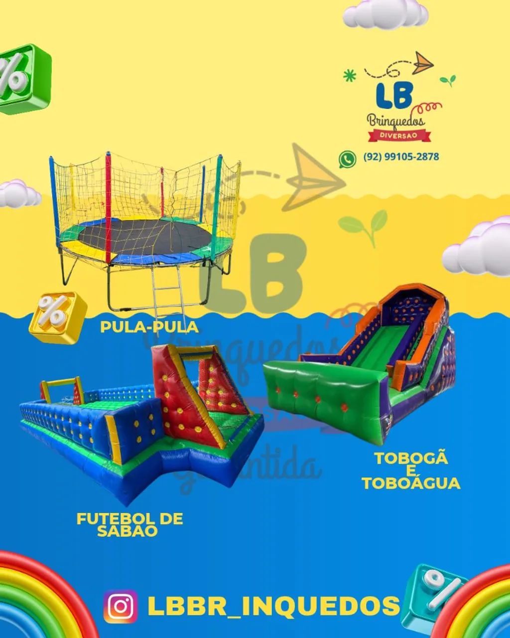 Aluguel de briquedos 