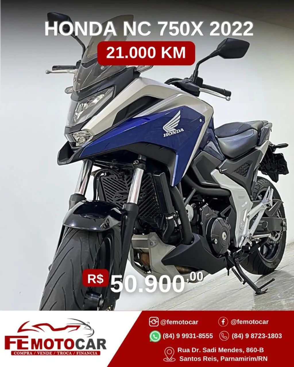 NC750 ANO 2022