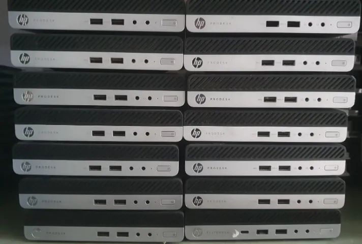 Mini Computador Hp Mini prodesk 400 G3 i3 i5 sexta geração SSd