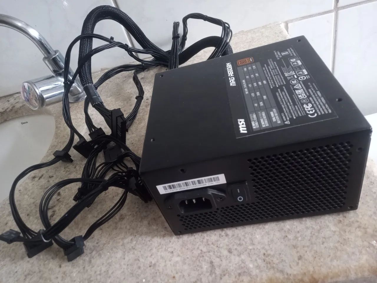 Fonte Msi Mag 650w - Foto 2