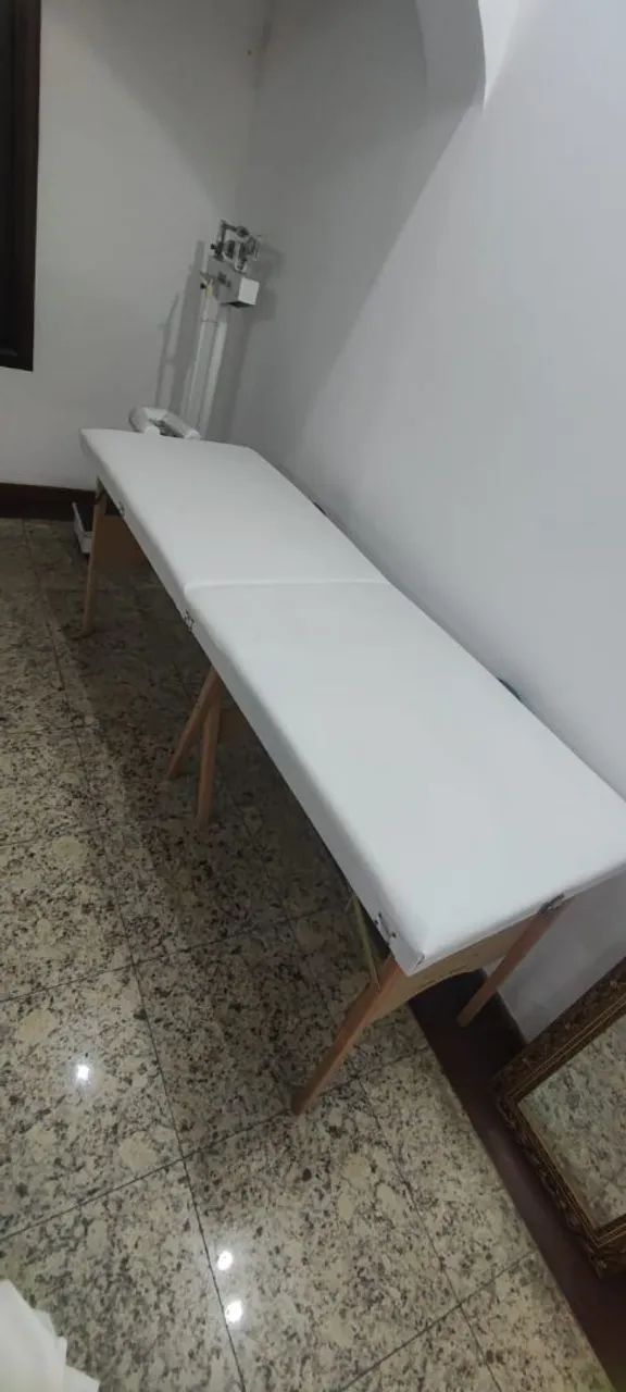Maca dobrável branca Santa Fe