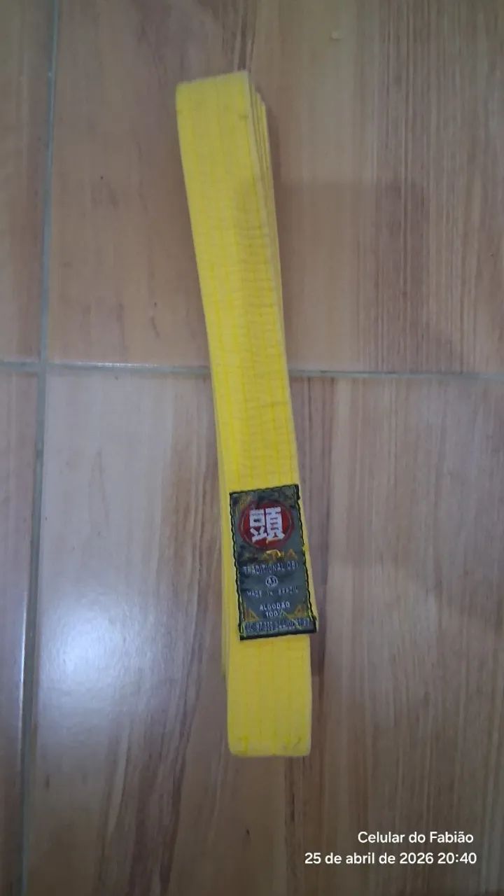 Faixa Amarela Standard Lisa