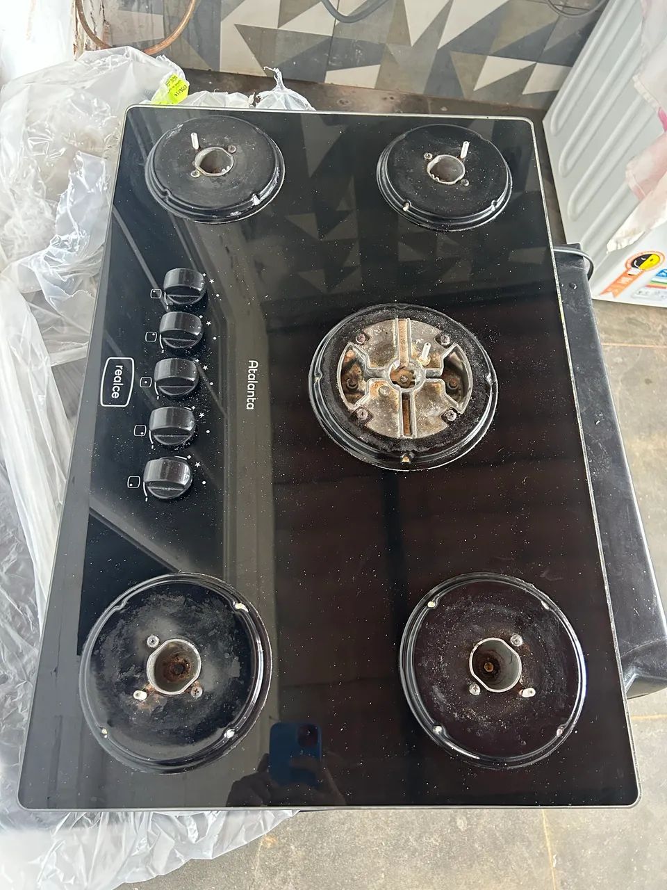 fogão cooktop realce 