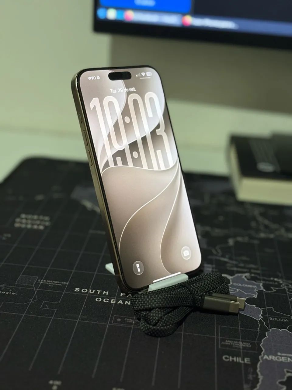 iPhone 16 Pro Max 256GB 92% Bateria Nota Fiscal - Foto 2