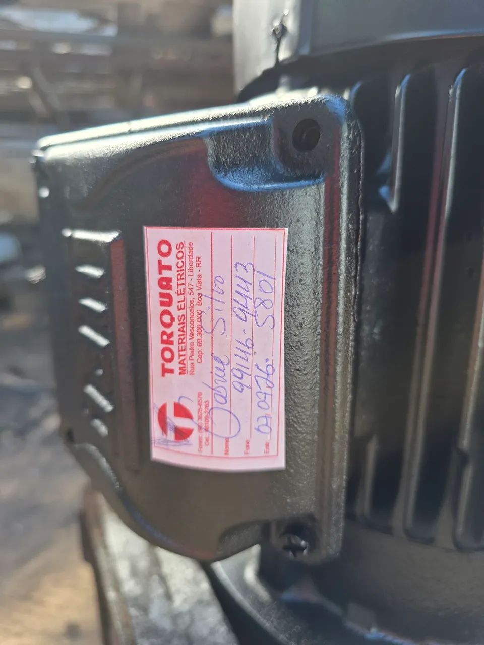 Motor elétrico WEG 7.5cv alta revisado