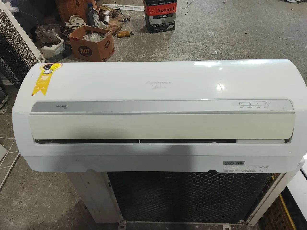 Ar condicionado Springer mídeia 9 mil BTUs 